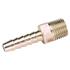 Draper 25840 1 4 inch BSP Taper 1 4 inch Bore PCL Male Screw Tailpiece Pack of 5