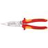 KNIPEX Pliers for Electrical Installation, Insulated with Multi Component Grips, 200mm