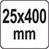 FLAT CHISEL SDS MAX 25x18x400MM