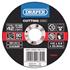 Draper 26895 Depressed Centre Metal Cutting Discs (115 x 2.5 x 22.2mm)