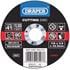 Draper 26997 INOX Cutting Disc (115 x 3.0 x 22.2mm)