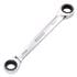 Draper 27738 HI TORQ Metric Double Ratchet Ring Spanner, 14 x 15mm 