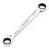 Draper 27739 HI TORQ Metric Double Ratchet Ring Spanner, 16 x 18mm