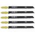 JIG SAW BLADES BOSCH /WOOD/ 5PCS