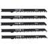 JIG SAW BLADES B&D /WOOD/ 5PCS