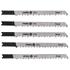 JIG SAW BLADES B&D /WOOD, PLASTIC/ 5PCS