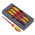 KNIPEX 28009 VDE Insulated Slotted/Phillips Screwdriver Set