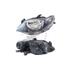 Left Headlamp (Halogen, Single Reflector, Takes H4 Bulb, Supplied With Motor, Original Equipment) for Seat IBIZA V  2008 2012
