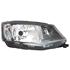 Right Headlamp (Halogen, Takes H4 Bulbs, With Standard Bulb Daytime Rinng Light, Supplied With Motor & Bulb, Original Equipment) for Skoda Fabia 2014 on