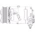 MAHLE Air Conditioning Compresor   ACP1364000P