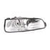 Left Front Fog Lamp (Takes H8 Bulb, Supplied Without Bulb, Original Equipment) for Skoda SUPERB 2008 to 2009