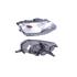 Right Headlamp (Halogen, Takes H7 / H15 Bulbs, Supplied With Bulbs, Original Equipment) for Skoda RAPID 2012 to 2017