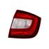 Right Rear Lamp (Saloon Models, Bright Red, Supplied Without Bulbholder) for Skoda RAPID 2012 to 2019