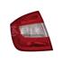 Left Rear Lamp (Bright Red, Supplied Without Bulbholder) for Skoda RAPID 2012 on