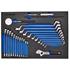 Draper 29712 BUNKER Ring Spanner and Open End Ratchet Set in EVA Foam Inlay (27 Piece)