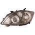 Left Headlamp (With Black Bezel, Halogen, Takes H11 / HB3 Bulbs, With Load Level Adjustment, Supplied Without Motor / Bulbs) for Toyota AURIS  2010 2012