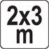 TARPAULIN 2x3M 57G/M2 GREEN