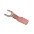 Connect 30164 Wiring Connectors   Red   Heat Shrink Fork   5mm   Pack Of 25