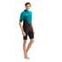 JOBE Perth Shorty 3|2mm Short Sleeve Men's Wetsuit   Teal   Size L