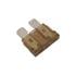 Connect 30414 Fuses   Standard Blade   Brown   7.5A   Pack Of 50