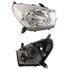 Right Headlamp Unit (Halogen, Takes H4 Bulb) for Toyota RAV 4 Mk II 2001 2004