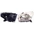 Left Headlamp Assebly (Supplied With Bulbs, Original Equipment) for Toyota RAV 4 Mk II 2001 2004