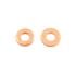 Connect 31745 Copper Washers   Injection   13.85mm x 7.3mm x 1.4mm   Pack Of 50