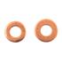 Connect 31745 Copper Washers   Injection   13.85mm x 7.3mm x 1.4mm   Pack Of 50