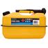 Draper 31794 Explosafe Flat Steel Fuel Can, 10L   Yellow