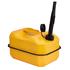 Draper 31794 Explosafe Flat Steel Fuel Can, 10L   Yellow