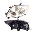 Left Headlamp (Halogen, Takes H11/HB3 Bulbs, Supplied With Motor, Original Equipment) for Toyota AURIS VAN van 2007 2010