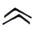 Front Heko Wind Deflectors (L Shape) For NV300 Box 2016 Onwards