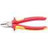 Knipex 32021 VDE Fully Insulated Diagonal Side Cutters (180mm)