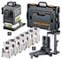Draper 32168 Laserliner PowerPlane Laser 3G Multi 18V Three Dimensional Green Laser Kit with 7 Power Adapters
