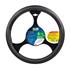 Club, TPE steering wheel cover   S   O 35 37 cm   Black