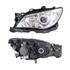 Left Headlamp (Halogen, Takes H7 / HB3 Bulbs, With Load Level Adjustment) for Subaru IMPREZA Hatchback 2006 2007