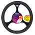 Merilyn, TPE steering wheel cover with crystals   M   O 37 39 cm   Clear