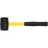 RUBBER MALLET FIBREGLASS HANDLE 370G