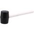 RUBBER MALLET WOODEN HANDLE