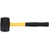 RUBBER MALLET FIBREGLASS HANDLE 500G