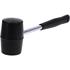 RUBBER MALLET STEEL HANDLE 410G