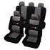 Grey & Black Washable Car Seat Covers   For Peugeot 406 1998 2004