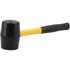 RUBBER MALLET FIBREGLASS HANDLE 700G