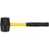 RUBBER MALLET FIBREGLASS HANDLE 700G