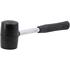 RUBBER MALLET STEEL HANDLE 700G