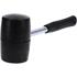 RUBBER MALLET STEEL HANDLE 900G