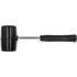 RUBBER MALLET STEEL HANDLE 900G