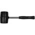 RUBBER MALLET WITH TUBULAR STEEL HANDLE