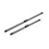 BOSCH A085S Aerotwin Flat Wiper Blade Front Set (575 / 450mm   Side Pin Arm Connection) for Alfa Romeo BRERA, 2006 2010