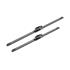 BOSCH A117S Aerotwin Flat Wiper Blade Front Set (650 / 550mm   Bayonet Arm Connection) for Renault SCENIC, 2003 2009